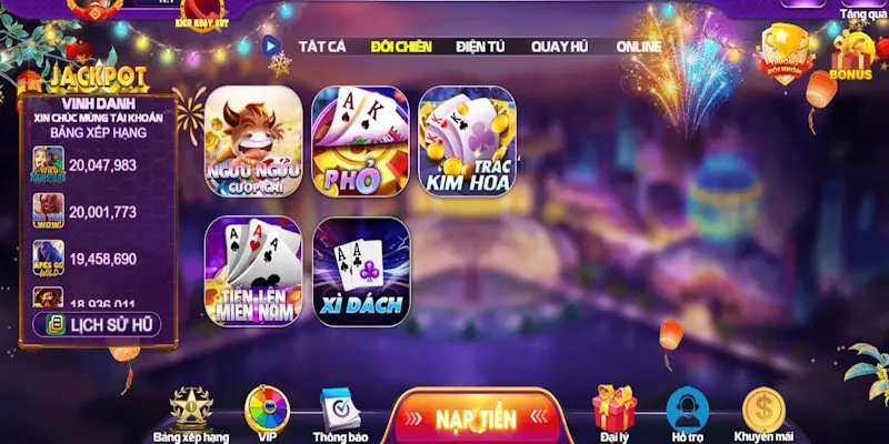 Giao diện cực mượt mà tại Hubet